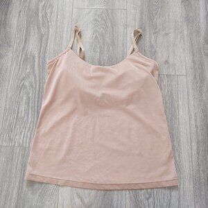 Shear Shapewear Top with Underwire Built-In Bra